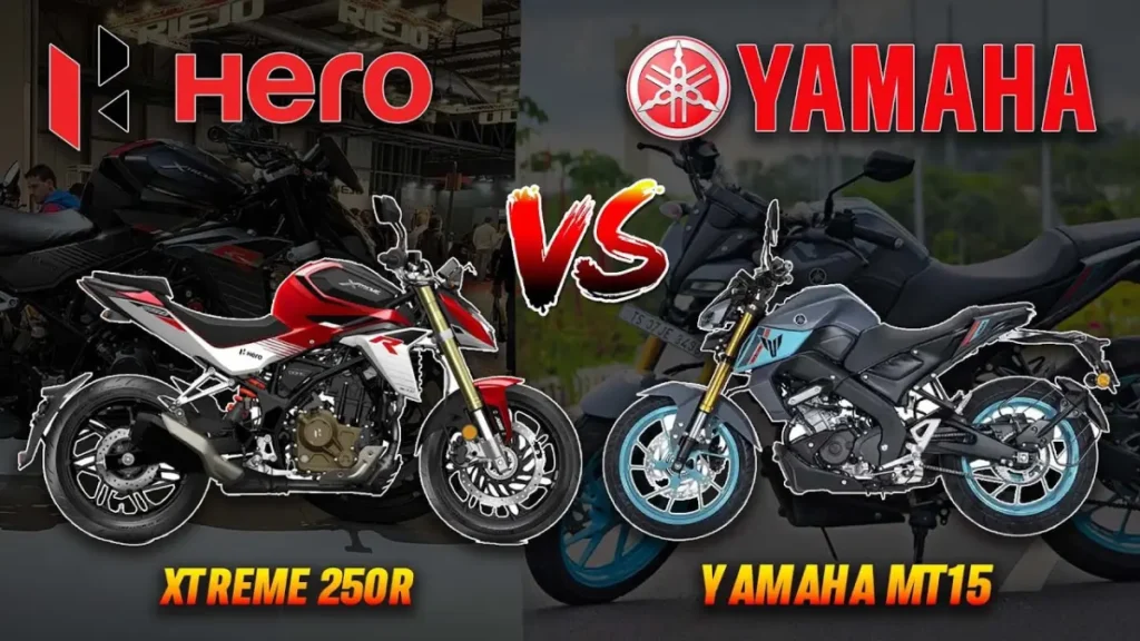 Yamaha MT-15 V2 VS Hero Xtreme 250R